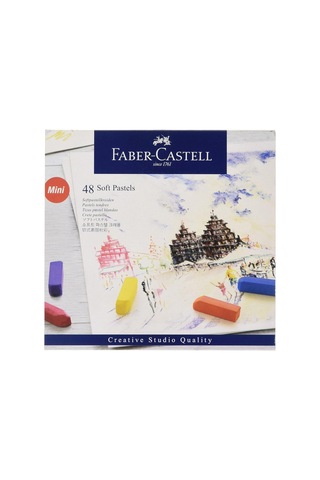 Toz Pastel Boya 48 Renk Yumuşak Doku Yoğun Pigment Sanatsal Kullanım Için Uygun Çok Renkli