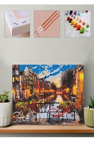 Sayılarla Boyama Seti - Amsterdam