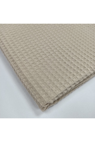Waffle Pike Bornozluk Kumaş 100% Pamuk W-05 Bej