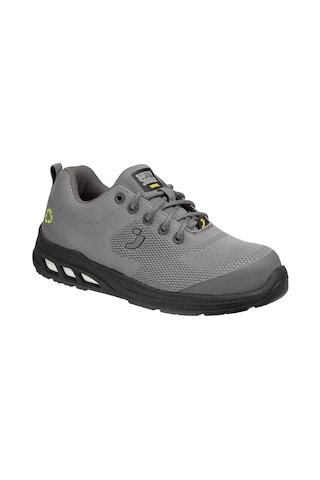 Safety Jogger Ecofitz Grey S1p Src Sr Esd Fo İş Güvenlik Ayakkabı Gri