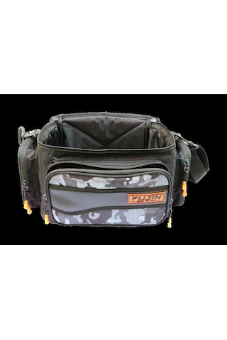 Fujin Black Camo Helper Bag - Balıkçı Çantası