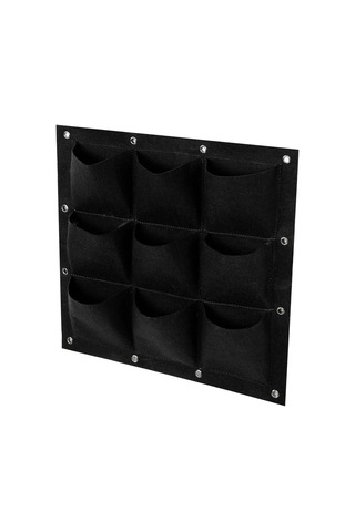 Kosona 9 Delikli Duvar Tipi Nikelik, Nitelikli Tekstil, Bitki, Çiçek Ve Sebze İçin, Hava Geçirgen, Hafif, Kolay Asma