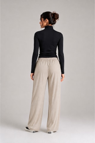 Mixxtrend Kadın Ultra Soft Tencel Bağcıklı Pantolon Bej