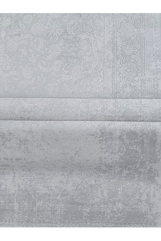 Woolen Halı Delüxe Viscon Akrilik Salon Halısı 6505 Grı Renkli