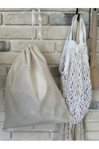 Fruktovka.rf Dikişsiz Malzeme Çantası, Eko Çanta, Otlar Ve Hediye İçin 18319038 Bej