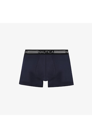 Nautica Erkek Mavi Standart Fit 3'lü Boxer Düz X55006t Mavi