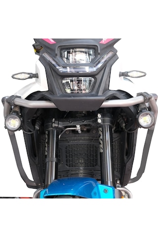 Gp Kompozit Sfr002 Large Universal Çakarsız Motosiklet Sis Farı Seti Siyah