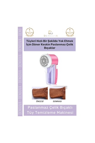 Tüytemizleme Lüks Pilli Tiftik Kazak Toplama Makinesi Tüy Alıcı Giysi Yünü Tüy Temizleme Makinesi Çok Renkli