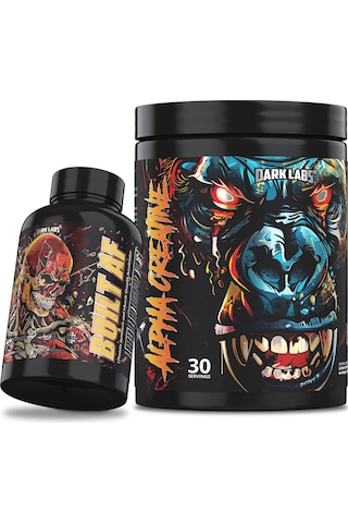 Dark Labs Muscle Mass Bulking Set Built Af Gh + Alpha Creatine+ornithine Kas Kütlesi Seti