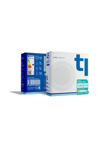 Redeem C10W Downlight, Titreşimsiz, Göz Konforu, 588 Lümen, Soğuk Beyaz, 6500 Kelvin Beyaz
