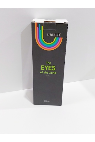 Eye Of Içi Cam Dışı Çelik Matara 280 Ml Siyah Çok Renkli