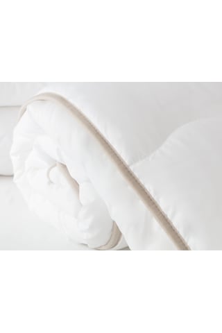 Madame Coco Aleoavera Yorgan Yrg-38tek Kişilik-beyaz/toprak