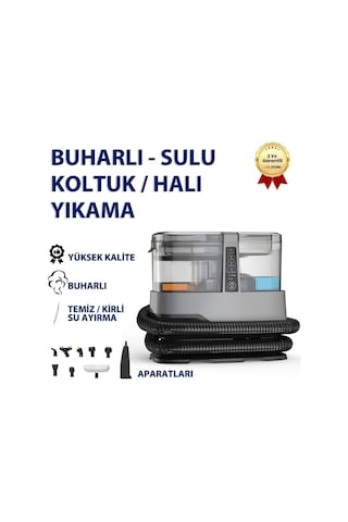 4 Modlu Çok Amaçlı Buharlı Koltuk Ve Halı Yıkama Makinesi, Vakumlu Leke Çıkarıcı Temizlik Robotu-1535