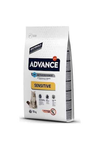 Advance Sensitive Somonlu Yetişkin Kedi Maması 10 KG