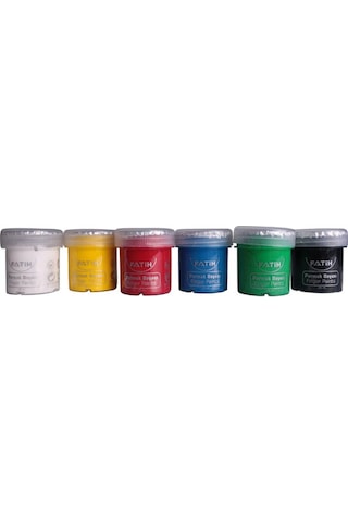 Fatih Parmak Boya 6 Renk 6x25 ML
