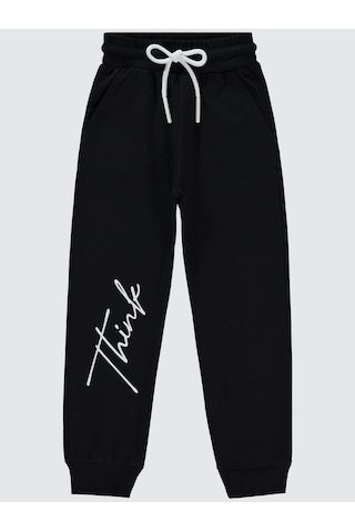 Civil Girls Kız Çocuk Eşofman Altı 10-13 Yaş Siyah Siyah