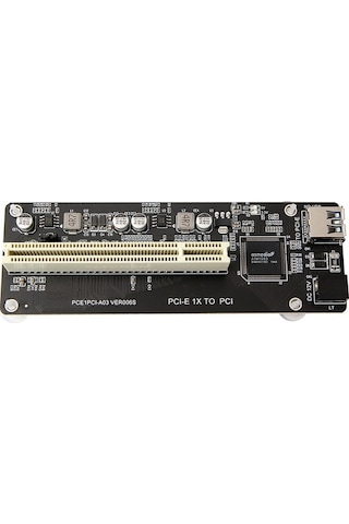 Pazly Pcı-e 1xten Pcıye Genişletme Adaptörü, Sürücüsüz, Güç Gerektirmeyen, Çok Amaçlı, 3.2x1.6x1.5cm