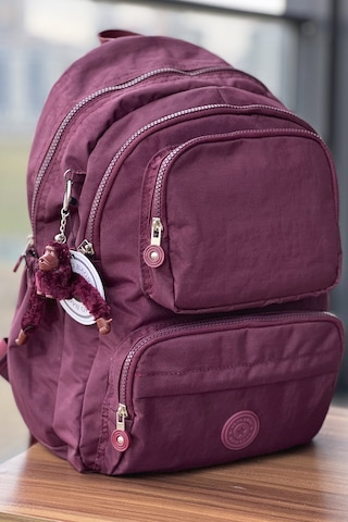 Nemo Group Bordo Sırt Çantası Krinkıl Kumaş Suya Dayanıklı