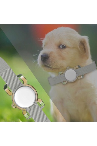 Ekılıf - Airtag Uyumlu Silikon Anahtarlık - 06 - Şeffaf