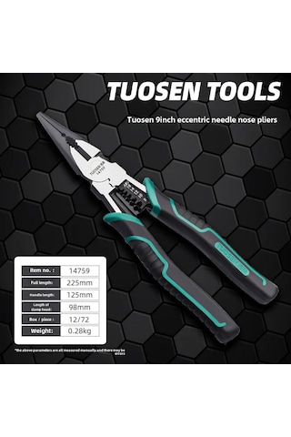 Teltree Endüstriyel Çelik Çok Amaçlı Testere: Uç Ağızlı, Ergonomik Saplı, Dar Mekanlara Erişimli 9 İnç 0.28kg