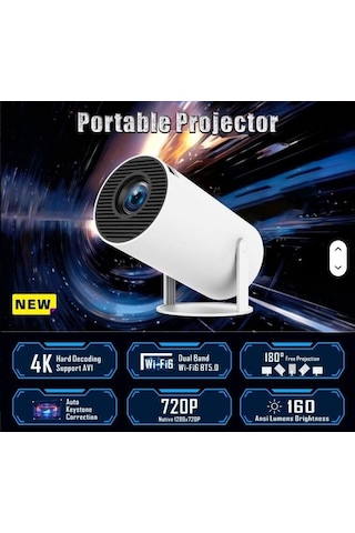 Aggıy Hy300 Full Hd Androıd Bluetooth - Wifi - Hoparlör Projeksiyon