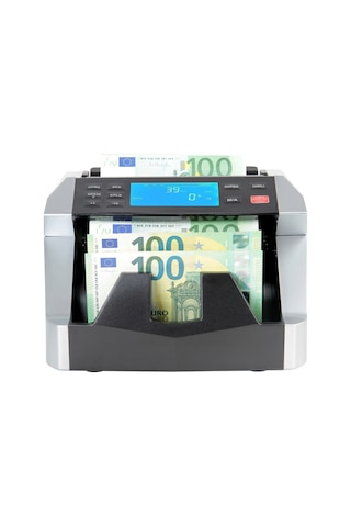 Plus Schwarz Karışık Para Sayma Makinesi, TL, Euro, Usd + Müşteri Ekranı