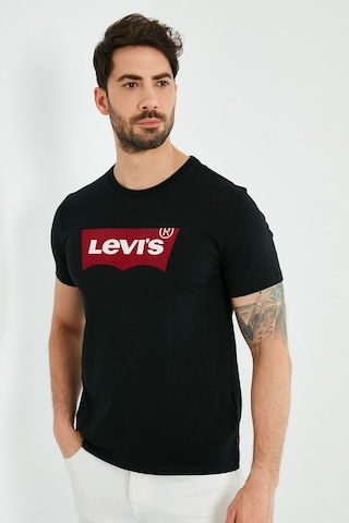 Levi's Erkek Siyah Logolu T-shirt - 17783-0311 001