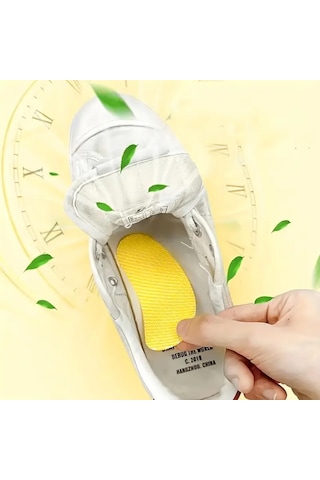Pratikus Ayakkabı & Ayak Deodorant Stickerları Limon Otu Kokulu