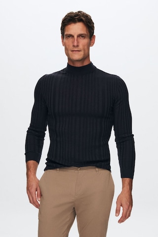 D's Damat Slim Fit Fitilli Erkek Kazak Lacivert 5HF06ORT64100 Lacivert