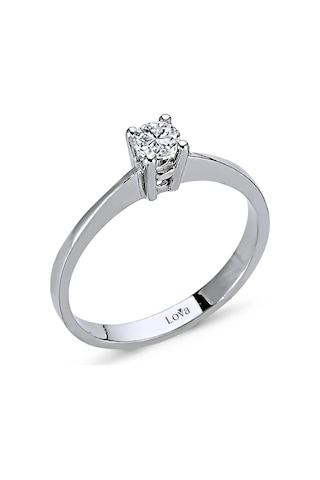 Lova 0,21 Karat Pırlanta Tektaş Yüzük - 1040039