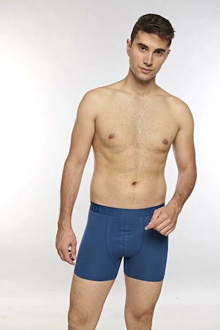 Kolcu Erkek Likralı Boxer K1340-indigo İndigo
