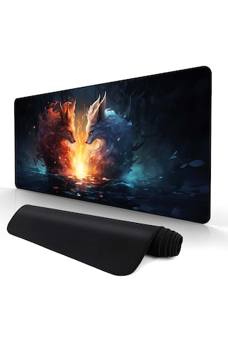 Voxlanth Wolfs-1 Büyük Boy Gaming Oyuncu Mouse Pad 90x40 Cm