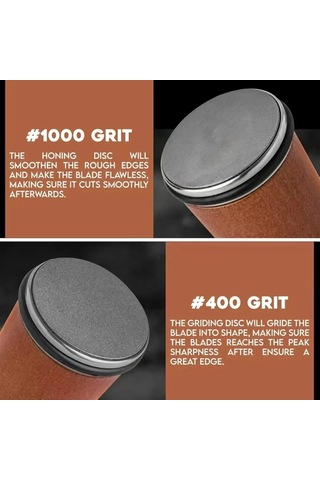 Liangmei Yeni Rolling Bıçak Bileyici Çift Taraflı Elmas Bileme