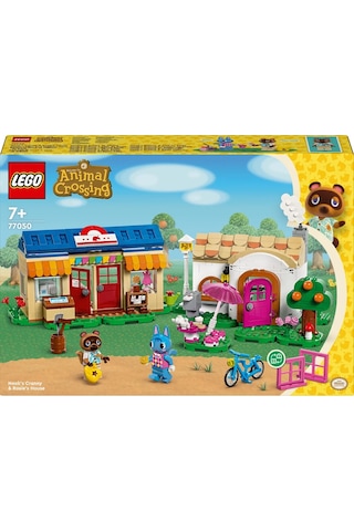 LEGO® Animal Crossing™ Nook’s Cranny ve Rosie Evi 77050 7+ Yaratıcı Oyuncak Yapım Seti - 535 Parça