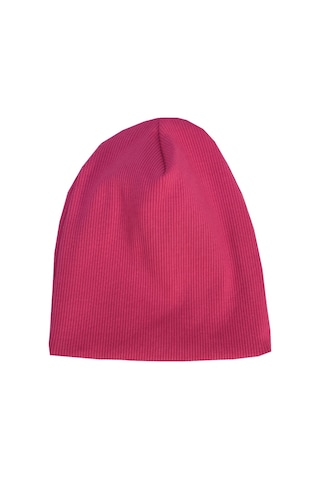Luess Çocuk Unisex Fitilli Kışlık Bere Koyu Pembe