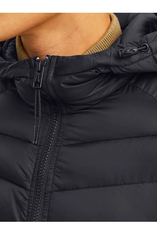 Jack & Jones Erkek Kapüşonlu Şişme Mont - 12258441 Gri