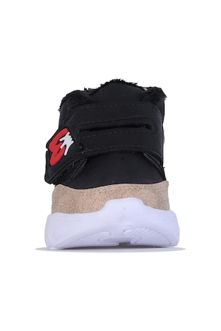 Skuaıter 7600 Siyah Bebe Cırtlı Erkek Çocuk Kürklü Bot Siyah