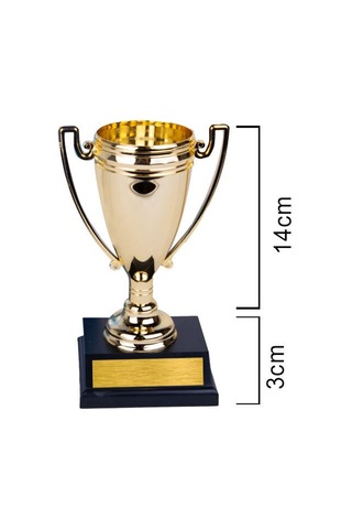 Süblimasyon İthal Şampiyon Ödül Kupası 14cm Gümüş