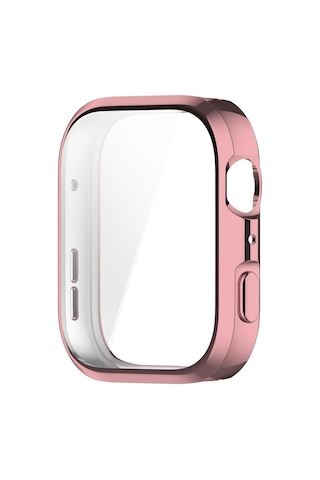 Xiaomi Redmi Watch 6 Uyumlu Silikon Kasa Ve Ekran Koruyucu 360 Derece Full Koruma Darbe Emici