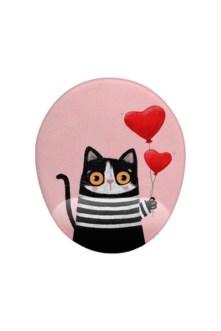 Balon Ve Kedi Mouse Pad