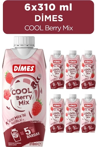 Dimes Cool Berry Mix 6 x 310 ML