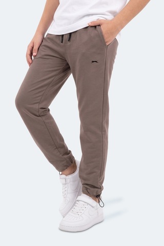Slazenger Punto Unisex Çocuk Kahve Eşofman Altı Kahverengi