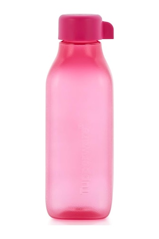 Tupperware Eco Şişe Suluk Kare 500 ml Pembe