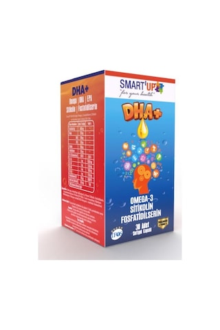 Smart Up Dha+ Omega-3 Soft Gel 30 Kapsül