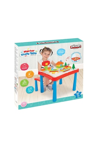 03 477 Master Çalışma Masası Kırmızı Mi Çok Renkli