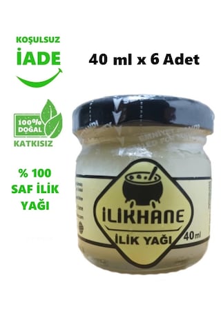 İlikhane Saf İlik Yağı 6 x 40 ML