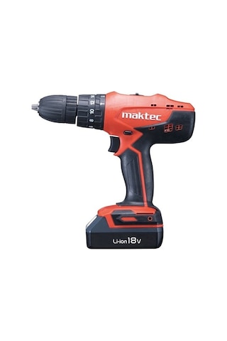 Maktec MT081E 18V 1.1 Ah Li-ion Çift Akülü Darbeli Matkap Vidalama