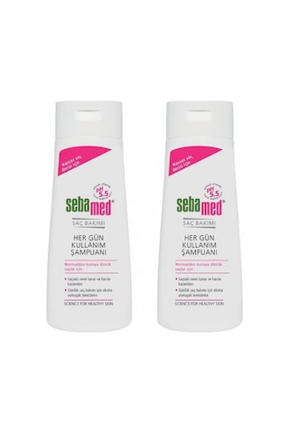 Sebamed Besleyici ve Onarıcılı Normal ve Kuru Saç Tipine Uygun Her Gün Kullanım Şampuan 400 ML - 2 li Set