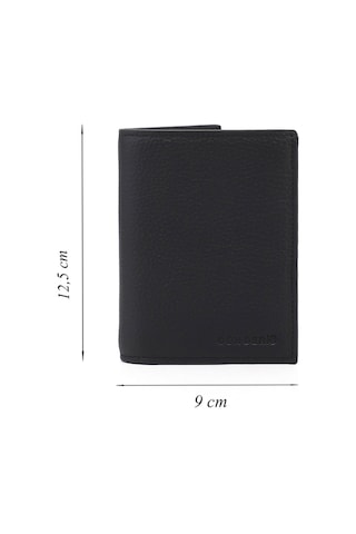 Gönderir Gönderi R Erkek Siyah Floter Hakiki Deri Dikey Cüzdan Ddmx76006851