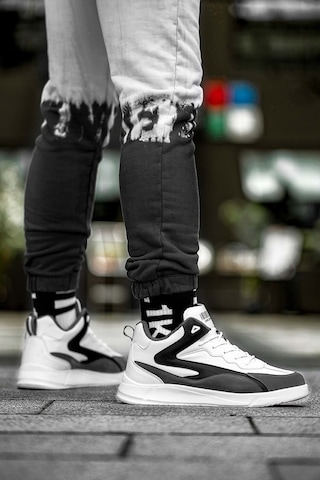 Dark Seer Beyaz Füme Erkek Sneaker Beyaz - Füme